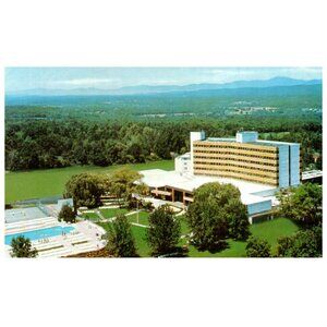 Postcard Chrome era Kerhonkson New York The Granit hotel and country club